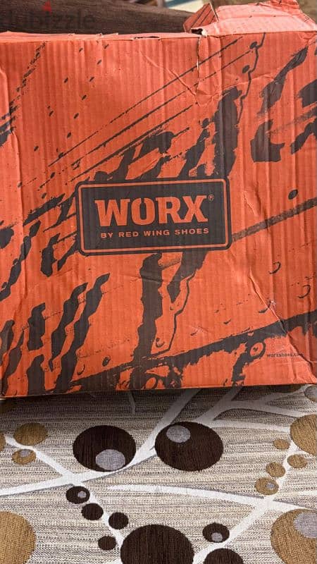 worx red wing safety boot.   01022323505 5