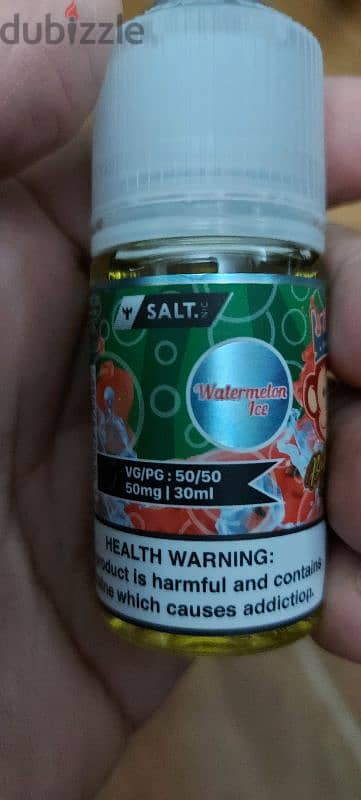 premium salt liquid. nic 50 mg 1