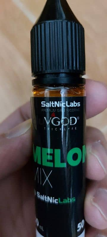 premium salt liquid. nic 50 mg. 30 ml 7