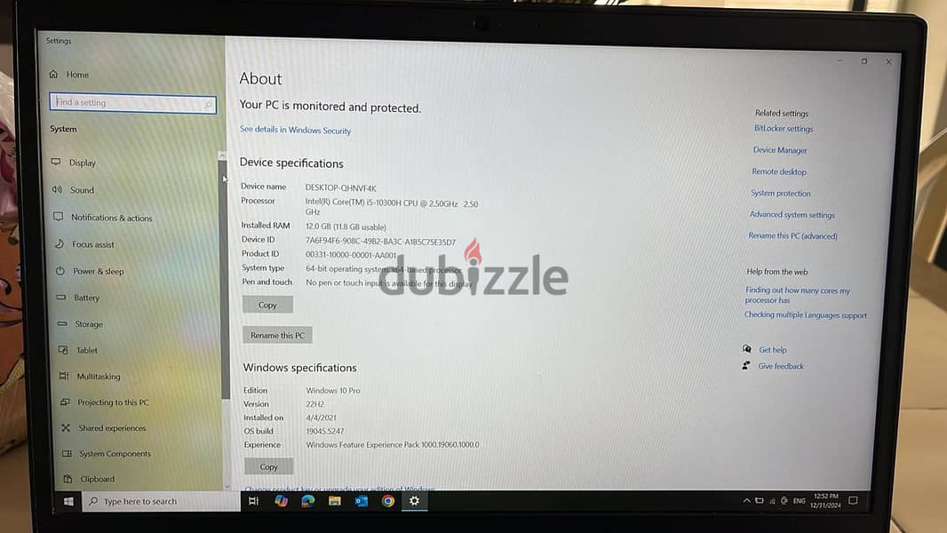 Dell G3 15 3500 Gaming 5