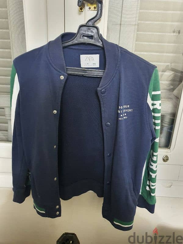 blue jacket from Zara size 9 years 0