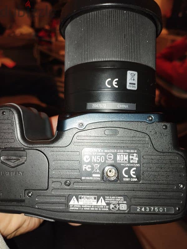 كاميرا  Sony  DSLR A100  بحاله جيده جدا 14