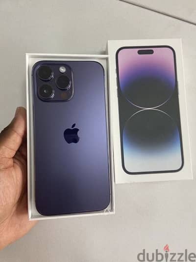 للبيـع iPhone 14pro max “ بطارية 88% خطين مساحه 256G