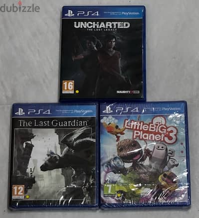 3 PS4 videogames