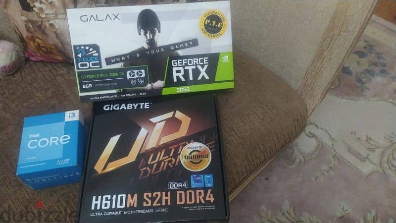 تجميعه بكارت شاشة rtx 3050  جهاز جيمنج 6