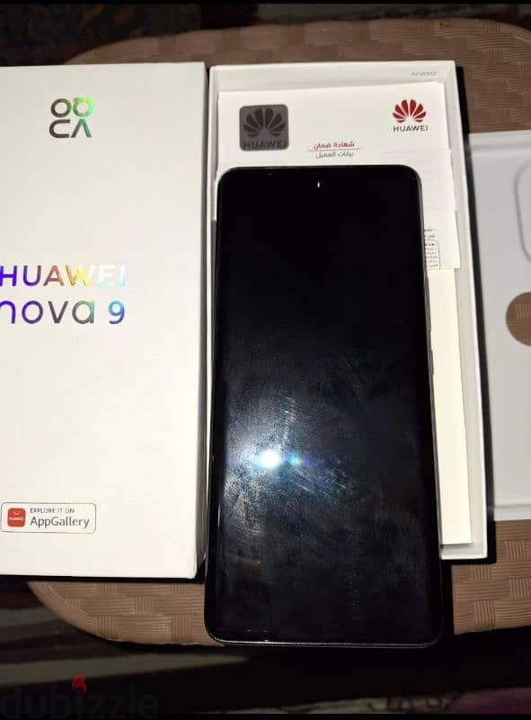 موبيل كسر زيرو HUAWEI nova 9 او للبدل بأعلي 6