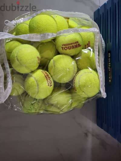 Tennis balls used few times