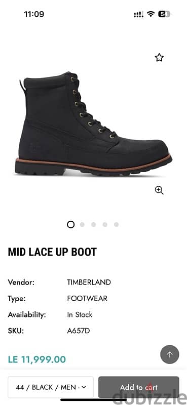 بوت timberland originally