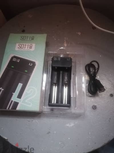 sotto batteries charger for vape شاحن بطاريات فيب سوتو