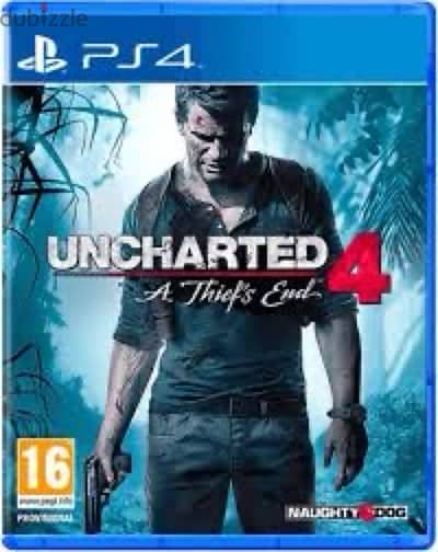 uncharted 4 للبدل او للبيع