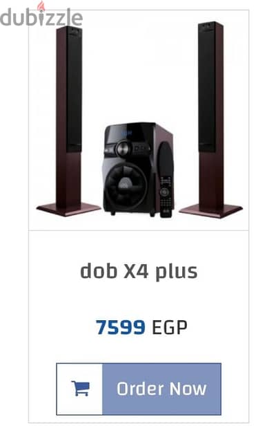 Home theatre porsh dob x4 plus