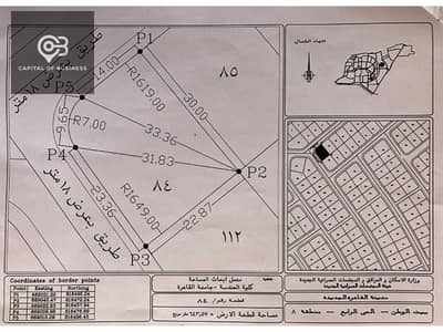 Land for sale 644 m directly from the owner in Beit Al Watan