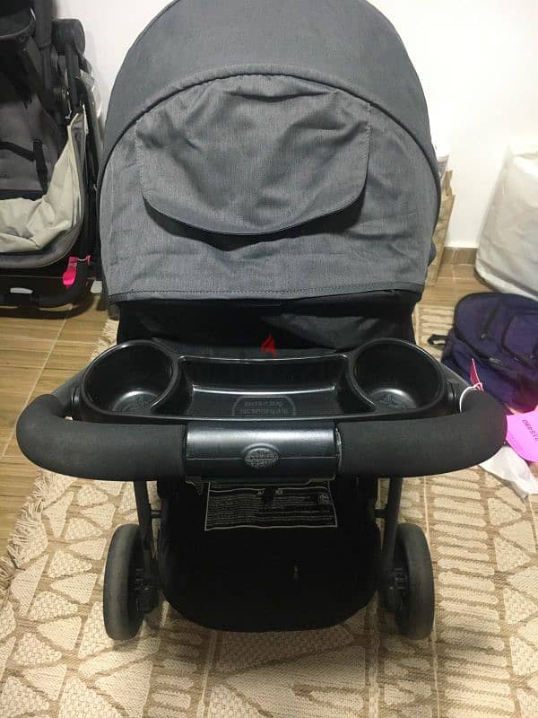 Graco modes element stroller black×grey 3