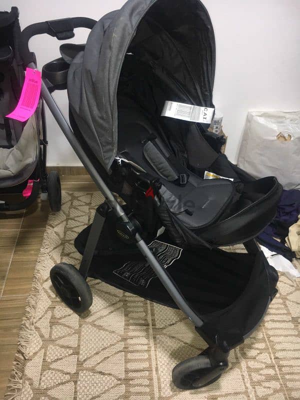 Graco modes element stroller black×grey 5