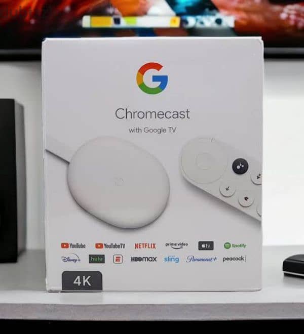 chromecast 4k - كروم كاست 0