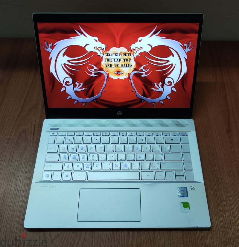 Hp Pavilion 14 inch i7-8550U Nvidia mx150 4gb  Ram 16gb 4