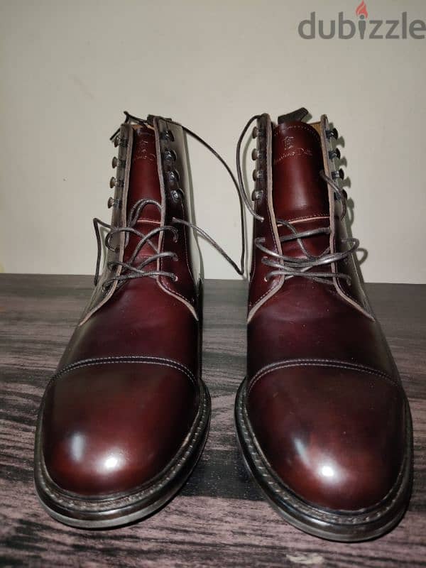 Massimo Dutti men leather boots 2