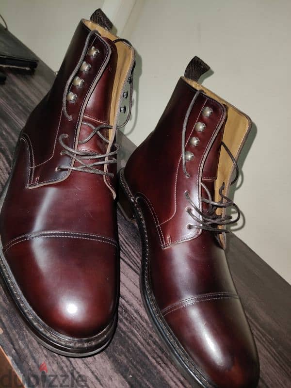 Massimo Dutti men leather boots 5