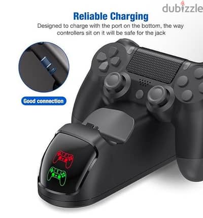 DUAL CHARGING DOCK For P-4 Wireless Controller  شاحن ديچيتال