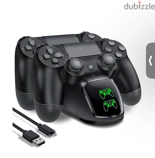 DUAL CHARGING DOCK For P-4 Wireless Controller  شاحن ديچيتال 1