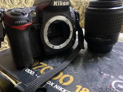 nikon D7000 with lens 55/200