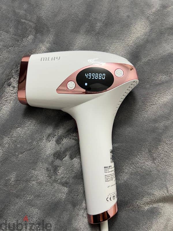 Mlay T4 IPL Fast Hair Removal With Ice Cooling System - Rose Gold 1