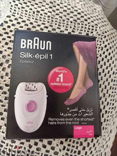 جهاز إزالة الشعر Braun silképil جديد تماما