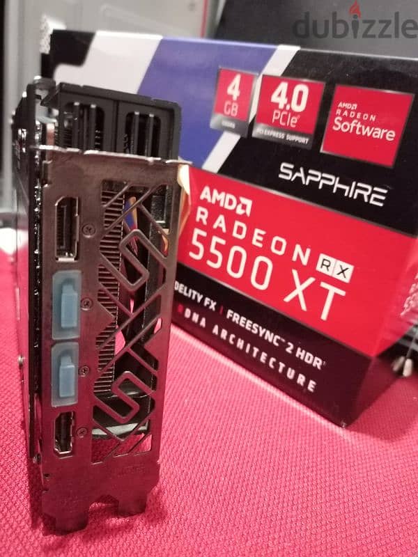 Sappire pulse RX 5500XT 4G OC 1