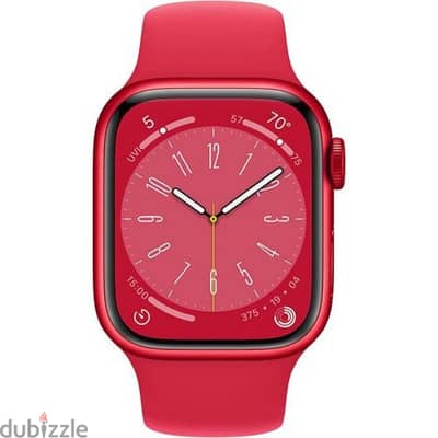 Apple Watch series 8 red Alu