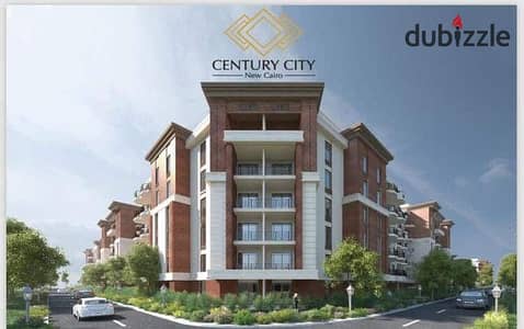 شقه للبيع استلام فوري ارضي بجاردن بكمبوند Century City  بالتجمع الخامس