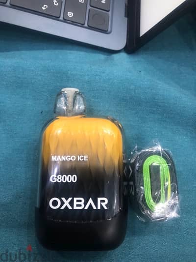 فيب بود استعمال يوم اوكسبار ديسبوزيبل Oxbar G8k Mango Ice