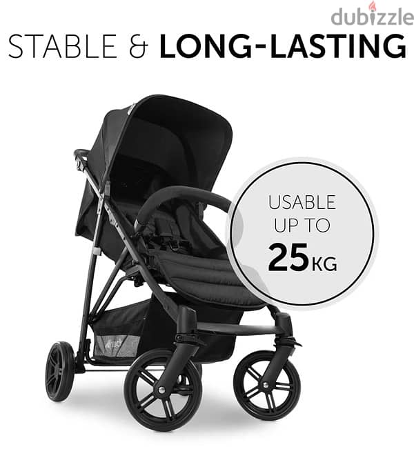 Hauck travel system rapid 4 trioset- Grey 2