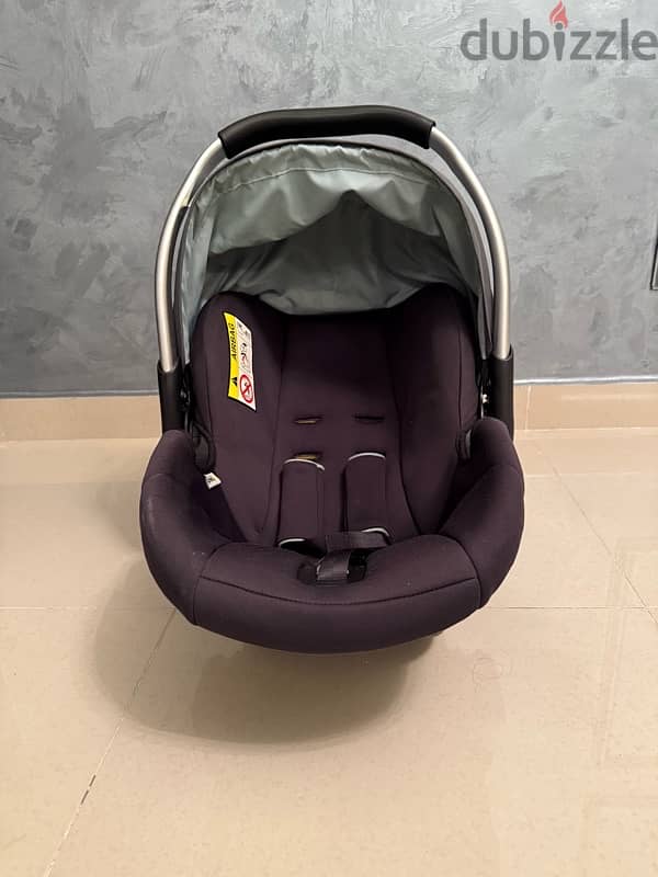 Hauck travel system rapid 4 trioset- Grey 4