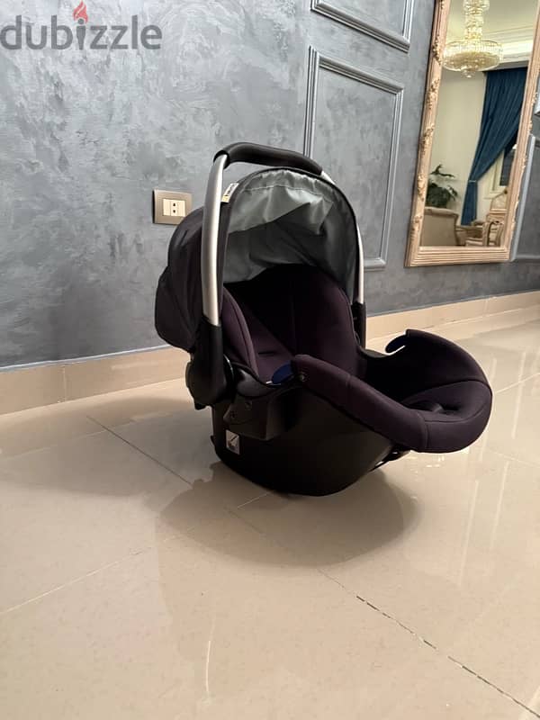 Hauck travel system rapid 4 trioset- Grey 5