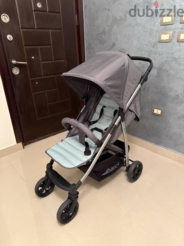 Hauck travel system rapid 4 trioset- Grey 9