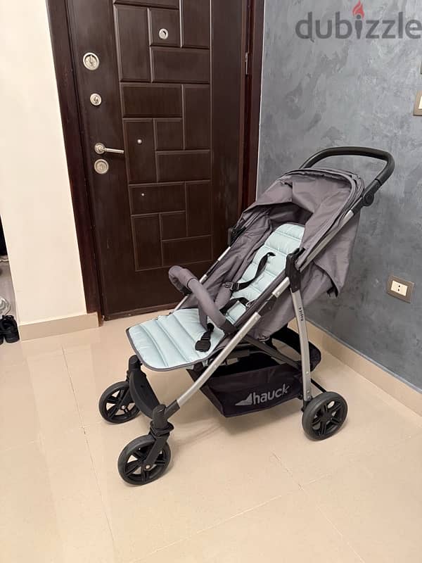 Hauck travel system rapid 4 trioset- Grey 10