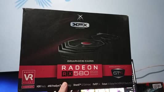 كارت شاشة Rx580 8gb استخدام شخصي