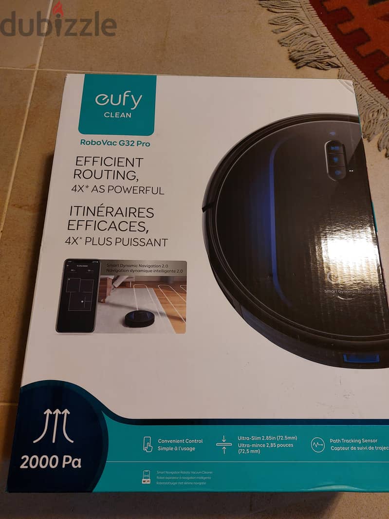 مكنسة للمنزل روبوت Eufy Clean by Anker RoboVac G32 Pro Robot Vacuum wi 0