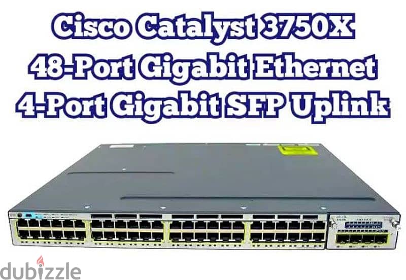 switch Cisco 3750x POE 1