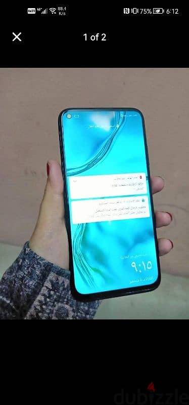 huawei nova 7i 128/8 كسر زيرو