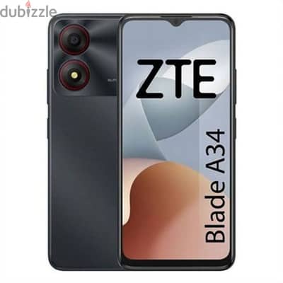 تليفون ZTE 34 كسر زيرو مساحه 64 جيجا