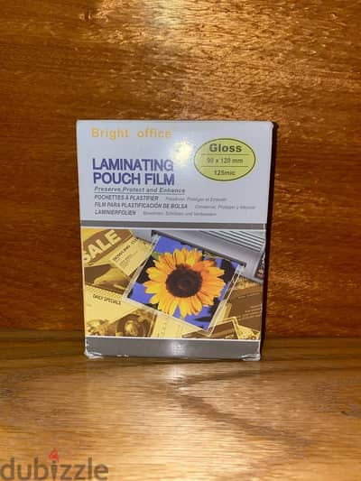 Laminating Pouch 90 × 120 mm - Bright Office