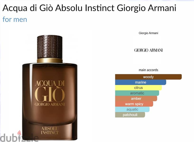 original perfume Giorgio Armani for 3200 only for faster selling 2