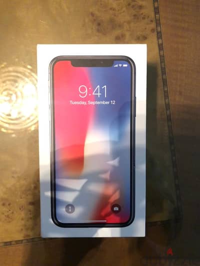 Apple - iPhone X (10) 256G with Box like New