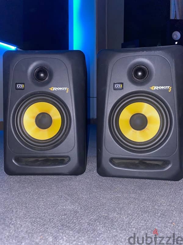 KRK Rokit 5 G3 Studio Monitors (Pair) – Great Condition 1