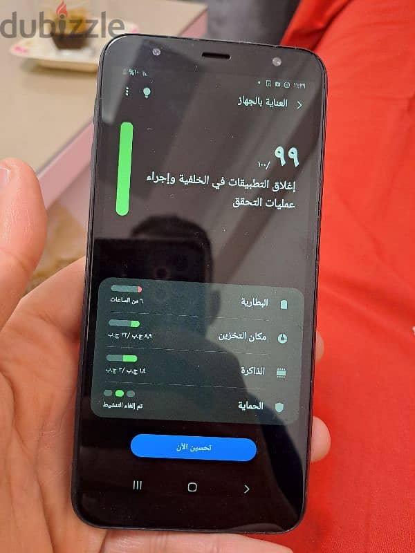 سامسونج j6 بلس 32 جيجا رام 3 بحالة ممتازة فاضي بدون علبة بدون اي عيوب 1