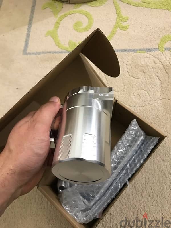 Oil Catch Can From USA - Silver - Polished Aluminum 3