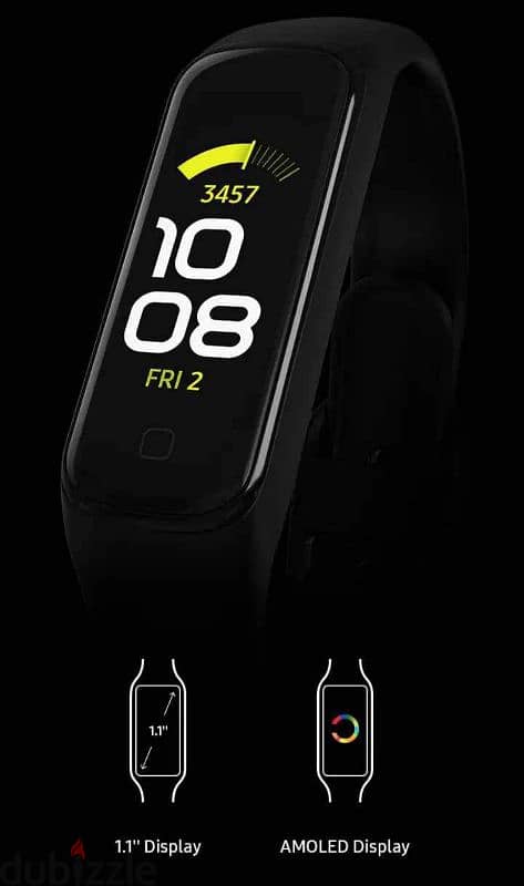 Samsung Galaxy Fit2 with 3 Straps 5