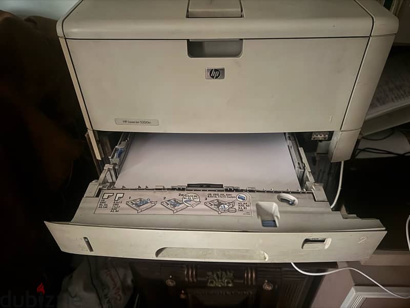 طابعه hp laser jet 5200 4