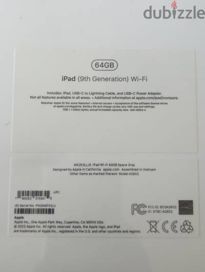 iPad 9 WiFi 64GB